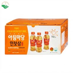 Nước sâm nguyên củ Inbosam Biok Korea Root Drink Achimmadang hỗ trợ bồi bổ sức khỏe, tăng cường sức đề kháng (Hộp 10 chai x 120ml)