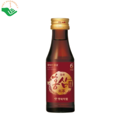 Nước uống hồng sâm Dongwha giúp bồi bổ sức khoẻ, tăng cường đề kháng (Hộp 10 chai x 100ml)