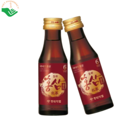 Nước uống hồng sâm Dongwha giúp bồi bổ sức khoẻ, tăng cường đề kháng (Hộp 10 chai x 100ml)