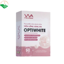 OptiWhite Vnua Pharma hỗ trợ độ ẩm, giúp sáng da, giảm thâm, nám, sạm da (Hộp 60 viên)