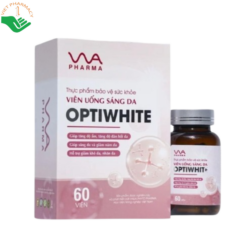 OptiWhite Vnua Pharma hỗ trợ độ ẩm, giúp sáng da, giảm thâm, nám, sạm da (Hộp 60 viên)