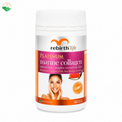 Platinum Marine Collagen Rebirth Life hỗ trợ chống lão hóa, tăng cường tái tạo da (Hộp 60 viên)
