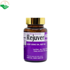 Rejuver Uphace giúp da sáng đẹp, cấp ẩm và giảm khô, nám, sạm da (Hộp 60 viên)