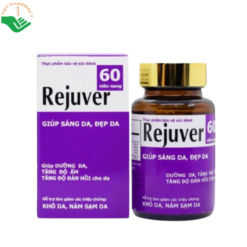Rejuver Uphace giúp da sáng đẹp, cấp ẩm và giảm khô, nám, sạm da (Hộp 60 viên)