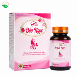 Sắc Bảo Ngọc hỗ trợ điều hòa nội tiết tố nữ, trị nám sáng da (Hộp 60 viên)