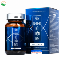 Sâm Nhung Bổ Thận TW3 Planium hỗ trợ bổ thận tráng dương, cải thiện chức năng sinh lý nam giới hộp 30 viên