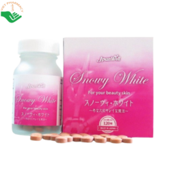 Snowy White JpanWell giúp da trắng sáng, chống nhăn và ngăn ngừa lão hóa (Hộp 120 viên)