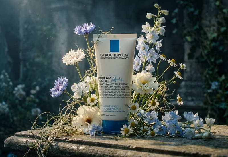 Sữa rửa mặt và sữa tắm dịu lành Lipikar Syndet AP Plus La Roche-Posay (Chai 200ml)