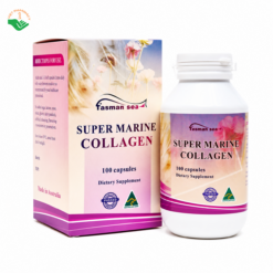 Super Marine Collagen Tasman Sea làm chậm lão hóa da, chống oxy hoá, hỗ trợ cân bằng nội tiết (Hộp 100 viên)