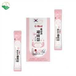 Thạch hồng sâm yến sào G-BIRD Daedong nâng cao sức khỏe, cải thiện sức đề kháng hộp 30 gói x 20g