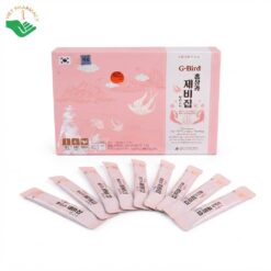 Thạch hồng sâm yến sào G-BIRD Daedong nâng cao sức khỏe, cải thiện sức đề kháng hộp 30 gói x 20g