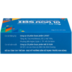 Thuốc giảm co thắt cơ trơn Ibsaga 10mg Me Di Sun (Hộp 3 vỉ x 10 viên)