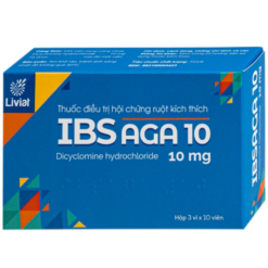 Thuốc giảm co thắt cơ trơn Ibsaga 10mg Me Di Sun (Hộp 3 vỉ x 10 viên)