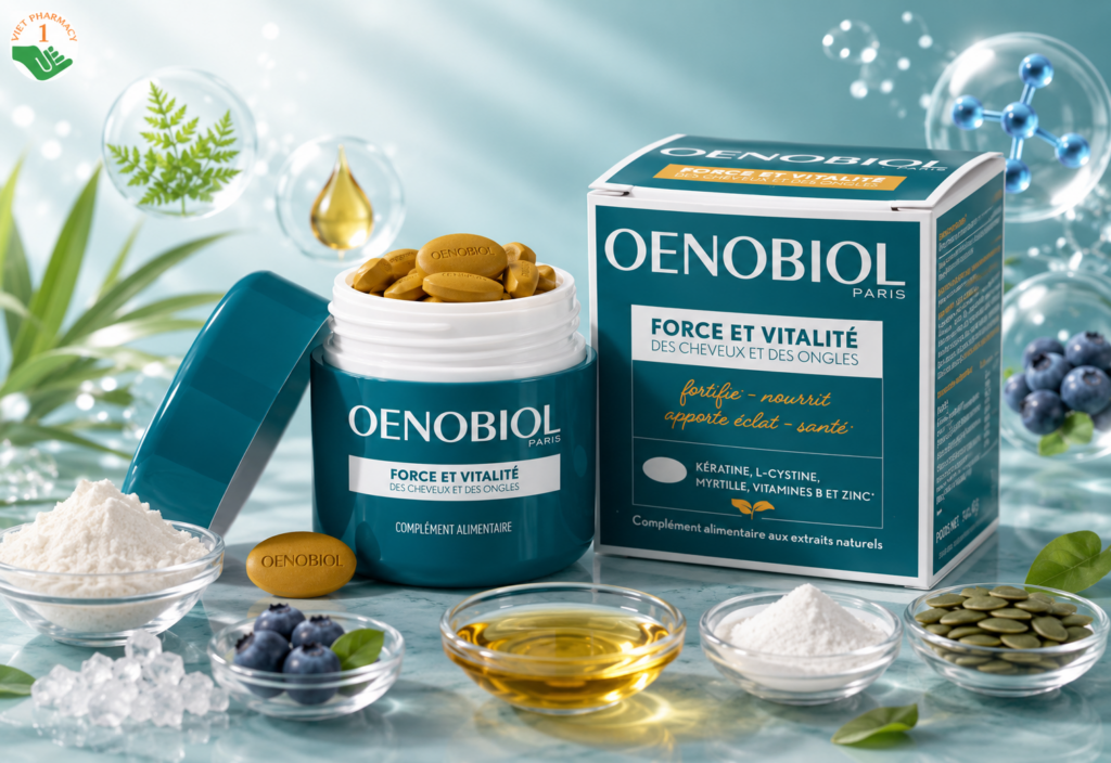 Viên uống chắc khỏe tóc Oenobiol Force et Vitalité