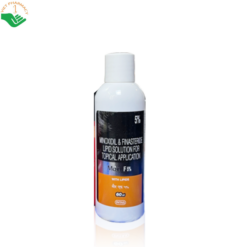 Thuốc mọc tóc Minoxidil 5% và Finasteride 0,1% Morr F5 kích thích mọc tóc và ngăn ngừa rụng tóc (Chai 60ml)
