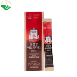 Tinh chất hồng sâm pha sẵn Extract Everytime Balance Jung Kwan Jang tăng cường sức đề kháng, cải thiện lưu thông máu, chống lão hóa (Hộp 30 gói x 10ml)