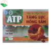 Viên ăn ngủ ngon tăng lực hồng sâm ATP hỗ trợ bồi bổ sức khỏe, nâng cao sức đề kháng, tăng cường tiêu hóa (Hộp 60 viên)