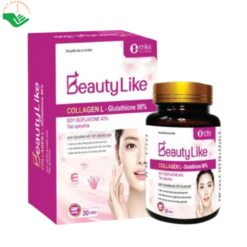 Viên uống Beauty Like Enka hỗ trợ làm đẹp da, giúp cân bằng nội tiết tố (Hộp 30 viên)