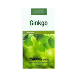 Viên uống hỗ trợ bổ não Sanct Bernhard Ginkgo Kapseln (Hộp 60 viên)