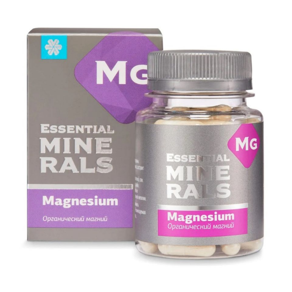 Viên uống Essential Minerals Magnesium Siberian Wellness (Hộp 30 viên nang)