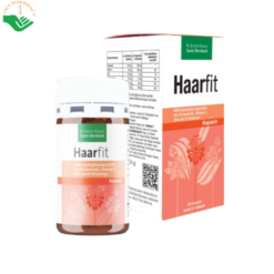 Viên uống hỗ trợ tóc Haarfit Kapseln Sanct Bernhard giúp giảm tóc gãy rụng, nuôi dưỡng tóc chắc khỏe (Hộp 120 viên)