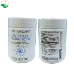 Viên uống Liposomal Glutathione Codeage hỗ trợ sáng da, chống lão hóa (Hộp 60 viên)
