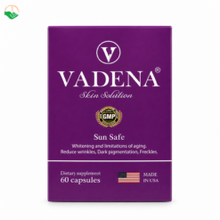 Viên uống trắng da Skin Solution VADENA hỗ trợ làm sáng da, bảo vệ và tăng cường sức khỏe cho da hộp 60 viên