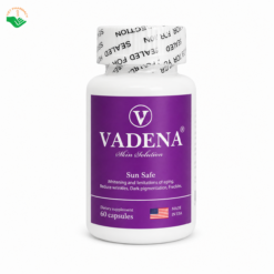 Viên uống trắng da Skin Solution VADENA hỗ trợ làm sáng da, bảo vệ và tăng cường sức khỏe cho da hộp 60 viên