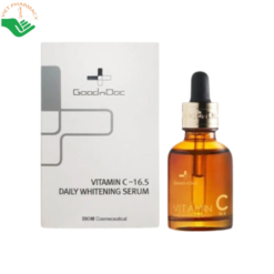 Vitamin C-16.5 Daily Whitening GoodnDoc dưỡng da tươi sáng (Chai 30ml)