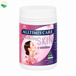 Whitening Skin Alltimes Care cải thiện độ đàn hồi, hỗ trợ chống oxy hóa (Hộp 60 viên)