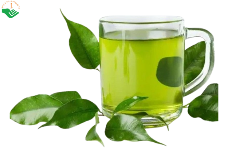 Xả tóc bằng nước trà xanh