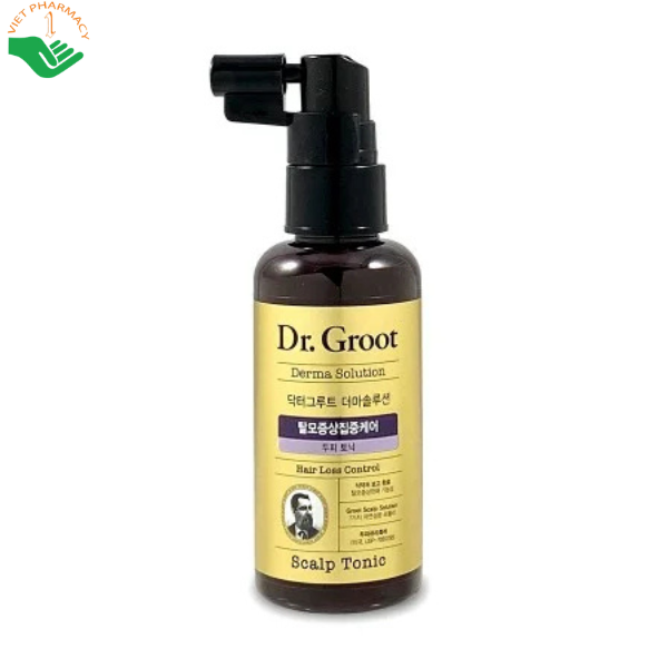 Xịt mọc tóc Hair Loss Control Scalp Tonic Dr Groot giảm rụng tóc và nuôi dưỡng da đầu (Chai 80ml)