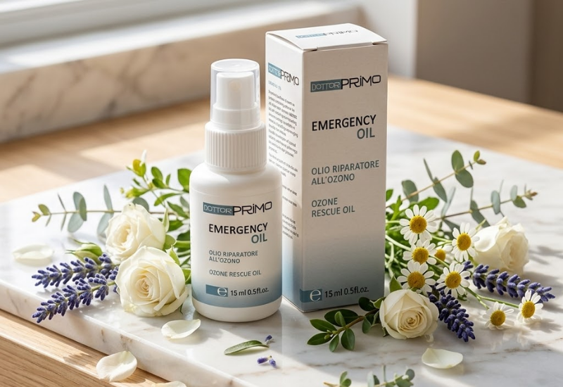 Xịt vết thương hở và lở loét Emergency Oil Dottor Primo (Chai 15ml)