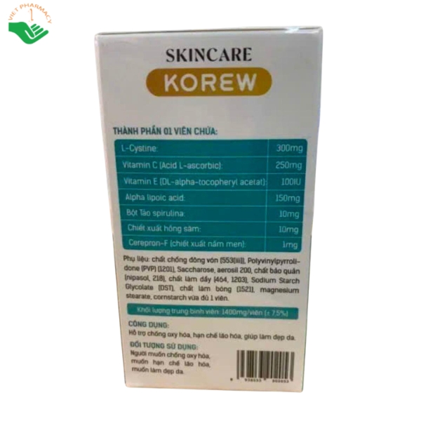 Vien-uong-Skincare-Korew-Ho-tro-cham-soc-va-lam-dep-da-tu-ben-trong-Hop-60-vien