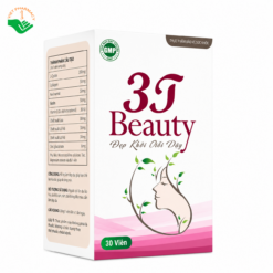 3T Beauty hỗ trợ làm sáng da, tăng độ đàn hồi, ngăn ngừa lão hóa da (Hộp 30 viên)
