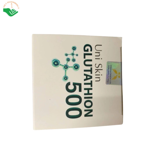 Vien-uong-Uni-Skin-Glutathion-500-Ho-tro-cai-thien-tinh-trang-da-Hop-30-vien