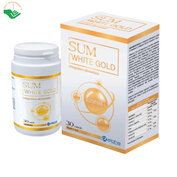 Vien-uong-Sum-White-Gold-Alpha-Farmaceutici-ho-tro-lam-sang-da-Lo-30-vien
