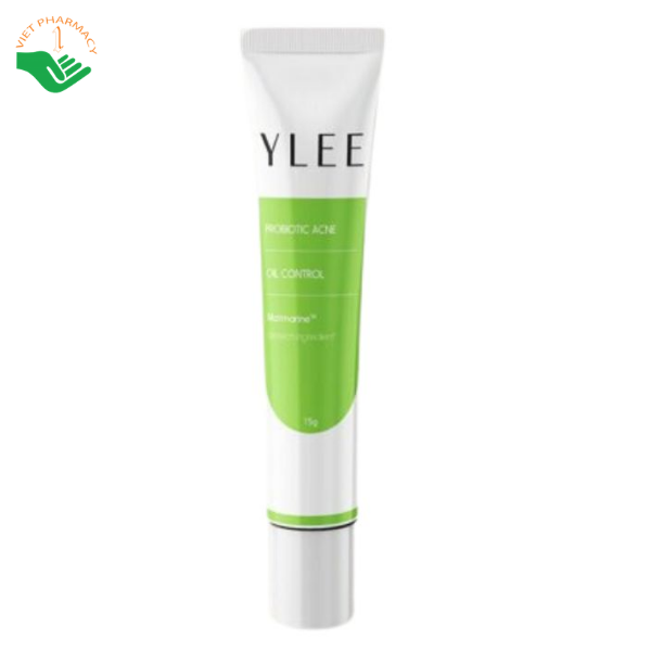Gel bôi mụn Ylee giảm mụn, mờ thâm sẹo, dưỡng trắng da (Tuýp 15g)