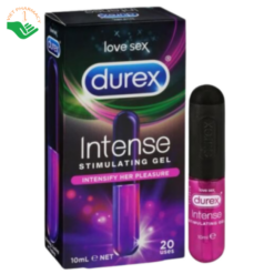 Gel bôi trơn Durex Intense Orgasmic hỗ trợ tăng khoái cảm cho nữ giới (Chai 10ml)