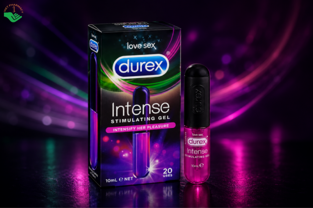 Gel bôi trơn Durex Intense Orgasmic hỗ trợ tăng khoái cảm cho nữ giới (Chai 10ml)