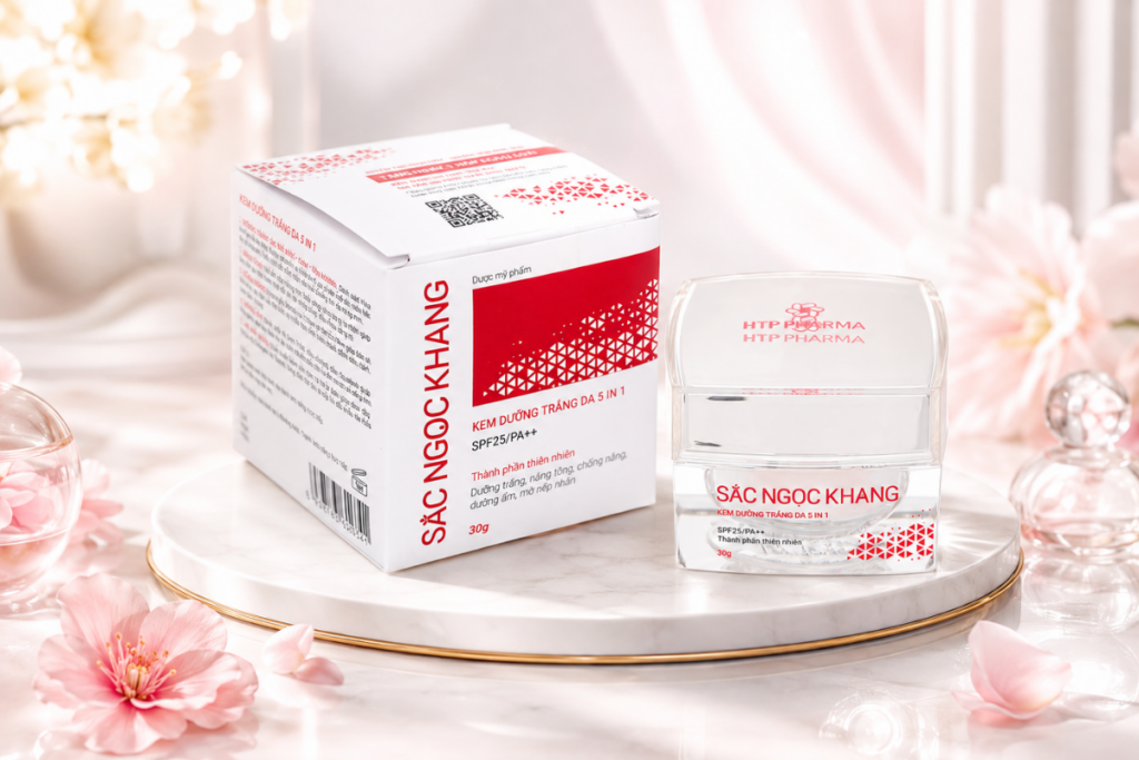 Kem dưỡng trắng da Sắc Ngọc Khang 5 in 1