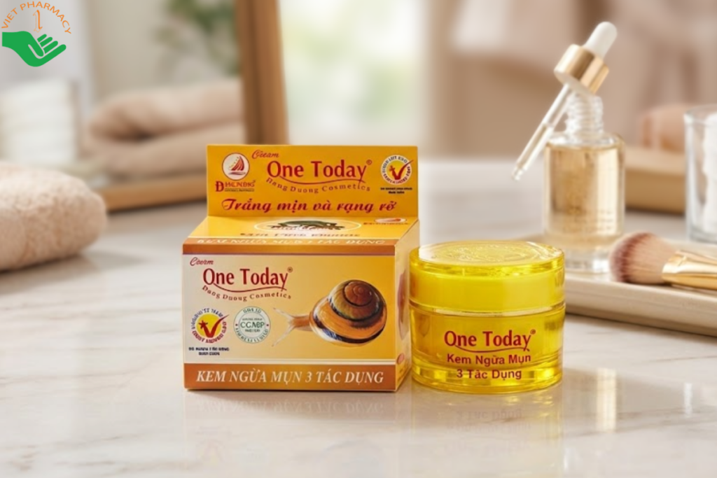 Kem ngừa mụn 3 tác dụng One Today