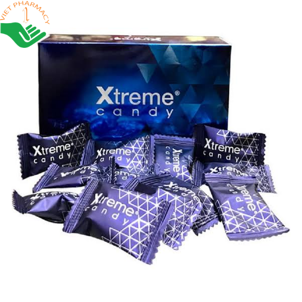 Kẹo sâm Xtreme Candy Xtreme hỗ trợ tăng cường sinh lý, cải thiện rối loạn cương dương (Hộp 30 viên)