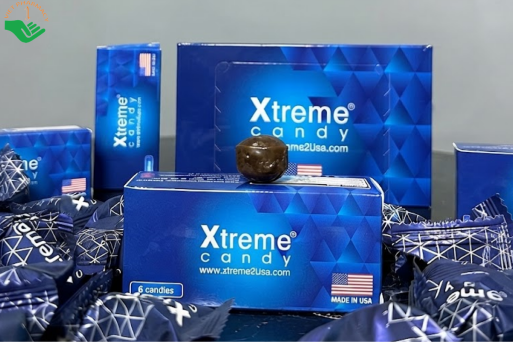 Kẹo sâm Xtreme Candy Xtreme hỗ trợ tăng cường sinh lý, cải thiện rối loạn cương dương (Hộp 30 viên)