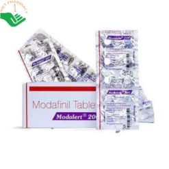 Thuốc Modalert 200 Sun Pharma điều trị chứng ngủ rũ và buồn ngủ quá mức (Hộp 10 vỉ x 10 viên)