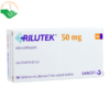 Thuốc Rilutek 50mg Sanofi điều trị xơ cứng teo cơ một bên (Hộp 4 vỉ x 14 viên)