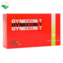 Viên đặt phụ khoa Gynecon-T Continental Pharm tinh chất trà xanh hỗ trợ giảm ngứa, viêm nhiễm (Hộp 20 vỉ x 5 viên)