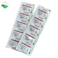 Viên đặt phụ khoa Gynecon-T Continental Pharm tinh chất trà xanh hỗ trợ giảm ngứa, viêm nhiễm (Hộp 20 vỉ x 5 viên)