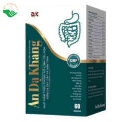 Viên uống An Dạ Khang giúp giảm triệu chứng rối loạn tiêu hóa, viêm dạ dày cấp và mãn tính (Hộp 60 viên)