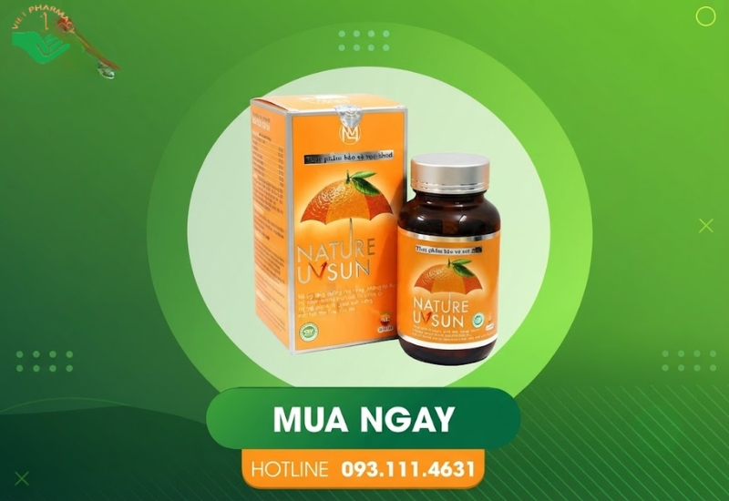 Vien-uong-Nature-UVSun-Nature-Pharma-ho-tro-lam-cham-qua-trinh-lao-hoa-da-Hop-30-vien